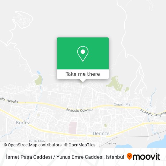 İsmet Paşa Caddesi / Yunus Emre Caddesi map