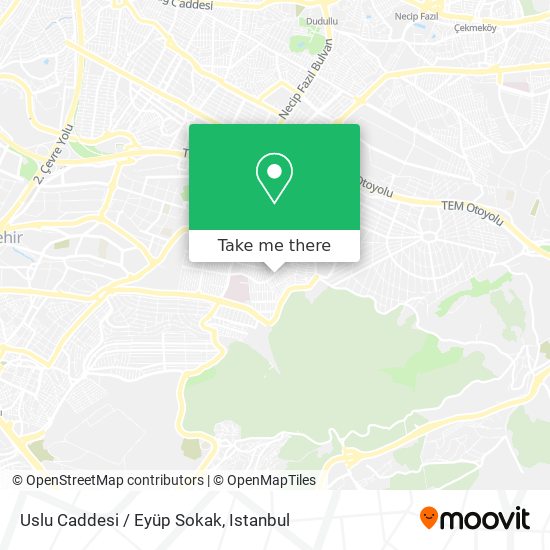 Uslu Caddesi / Eyüp Sokak map