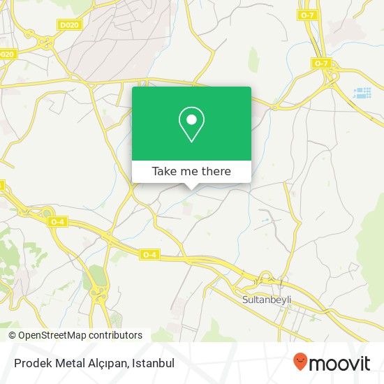 Prodek Metal Alçıpan map