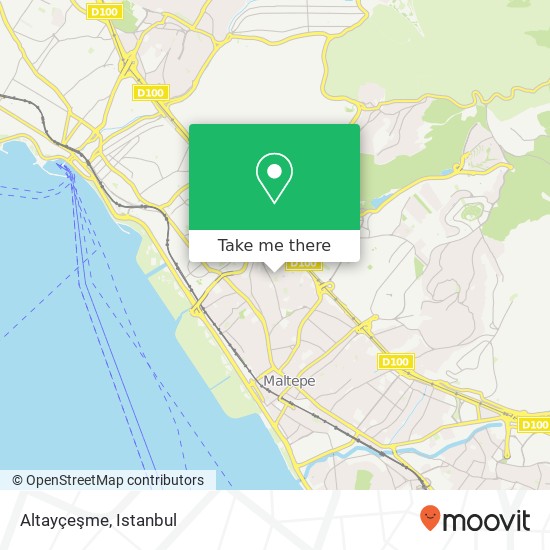 Altayçeşme map