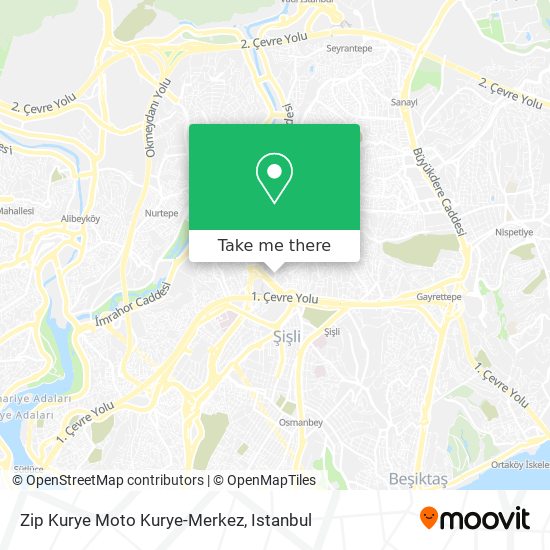 Zip Kurye Moto Kurye-Merkez map