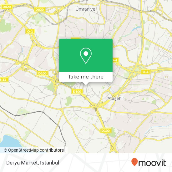 Derya Market map