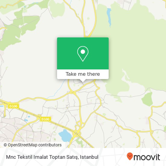 Mnc Tekstil Imalat Toptan Satış map