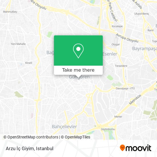 Arzu İç Giyim map
