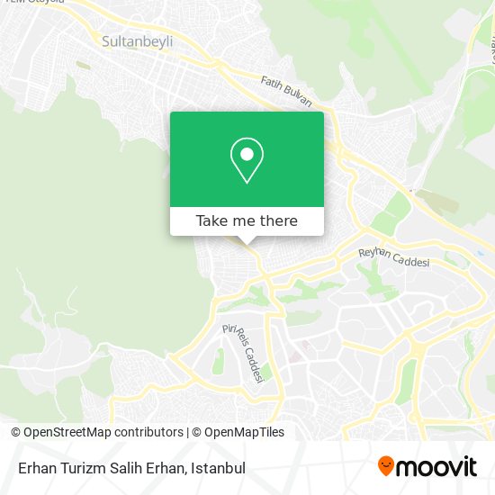 Erhan Turizm Salih Erhan map