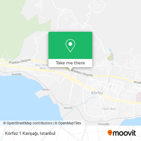 Körfez 1 Kavşağı map
