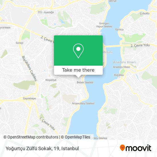 Yoğurtçu Zülfü Sokak, 19 map