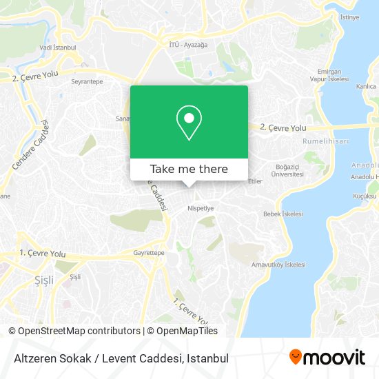 Altzeren Sokak / Levent Caddesi map