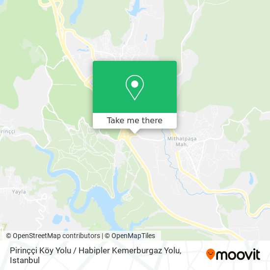 Pirinççi Köy Yolu / Habipler Kemerburgaz Yolu map