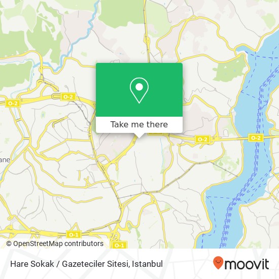 Hare Sokak / Gazeteciler Sitesi map