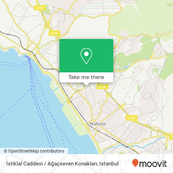 İstiklal Caddesi / Ağaçseven Konakları map