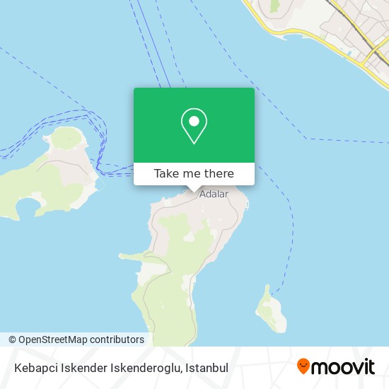 Kebapci Iskender Iskenderoglu map