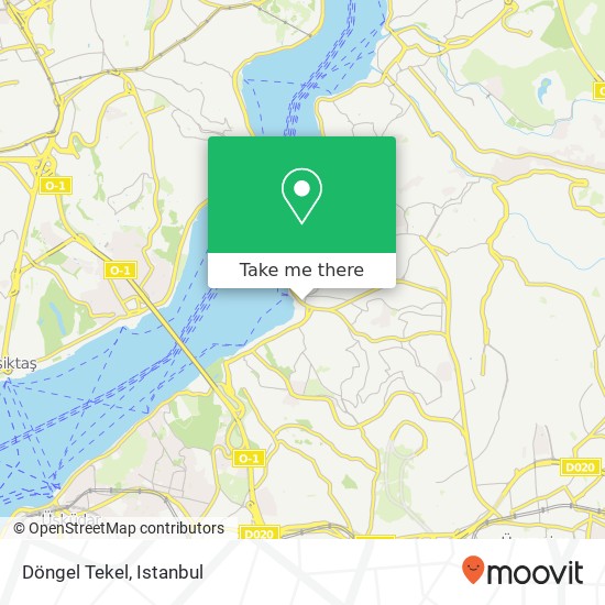 Döngel Tekel map