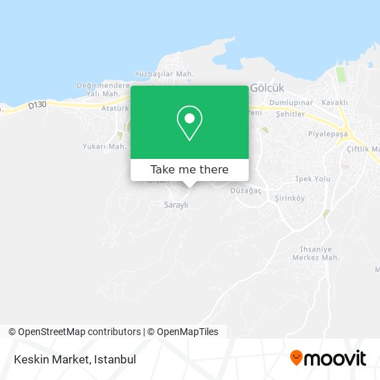 Keskin Market map