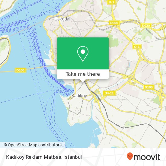 Kadıköy Reklam Matbaa map