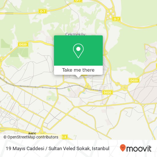 19 Mayıs Caddesi / Sultan Veled Sokak map