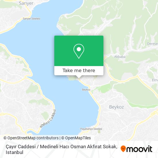 Çayır Caddesi / Medineli Hacı Osman Akfırat Sokak map