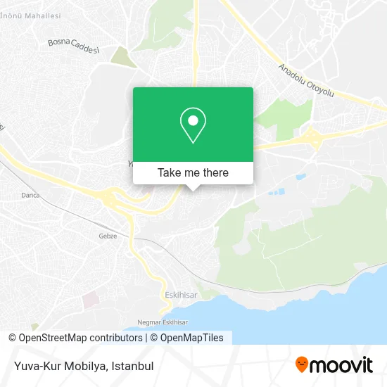 Yuva-Kur Mobilya map