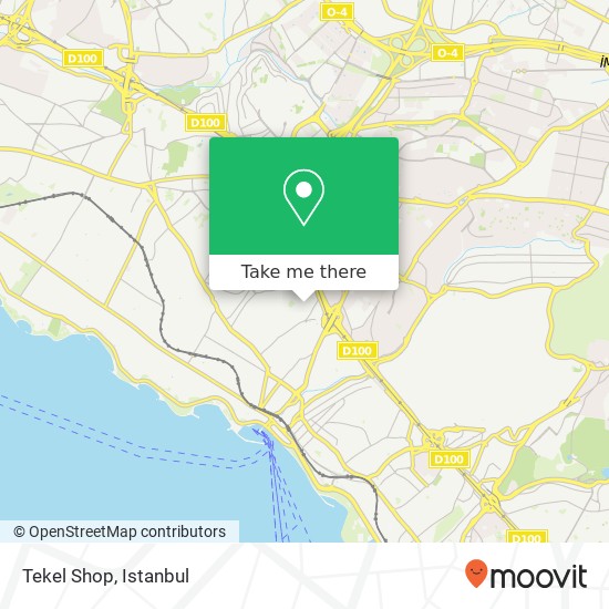 Tekel Shop map