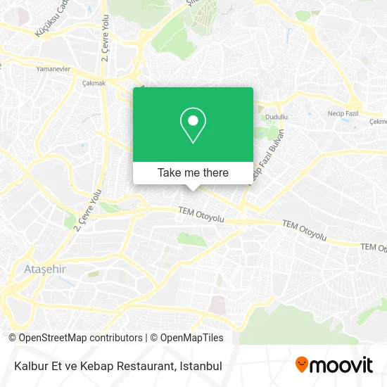 Kalbur Et ve Kebap Restaurant map