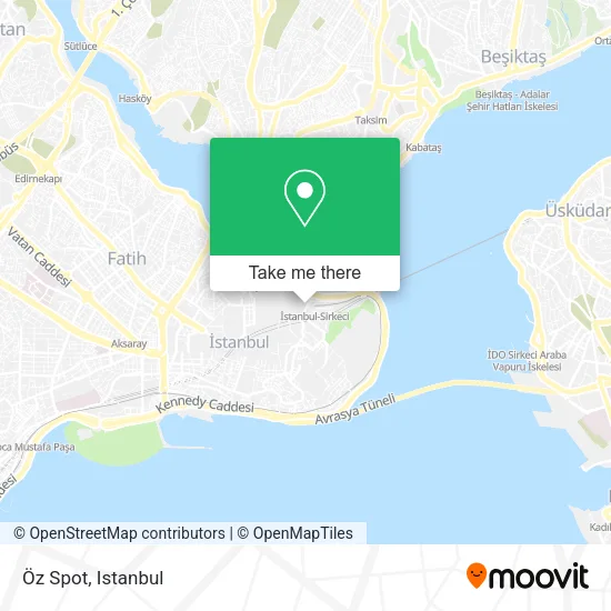 Öz Spot map