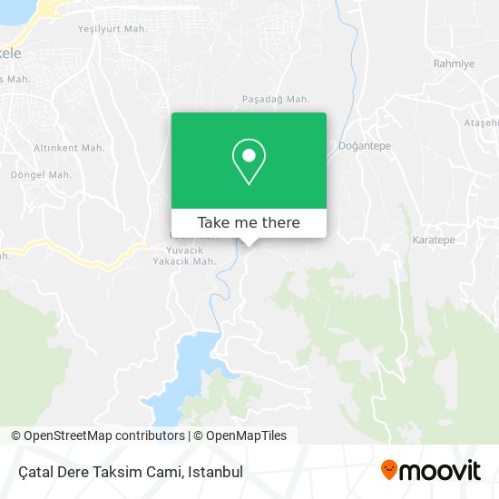Çatal Dere Taksim Cami map