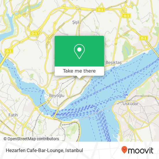 Hezarfen Cafe-Bar-Lounge map
