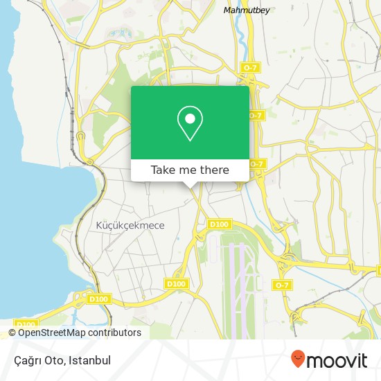 Çağrı Oto map