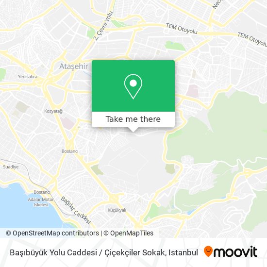 Başıbüyük Yolu Caddesi / Çiçekçiler Sokak map