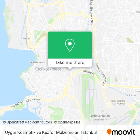 Uygar Kozmetik ve Kuaför Malzemeleri map