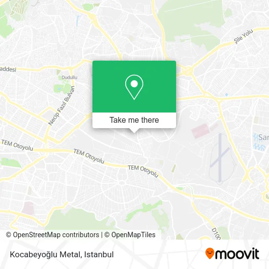Kocabeyoğlu Metal map