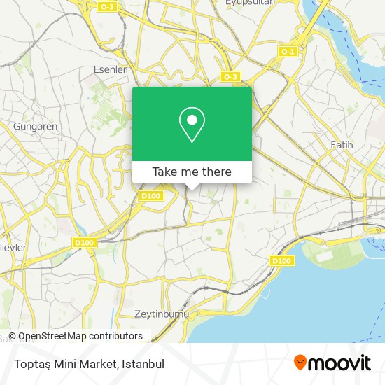 Toptaş Mini Market map