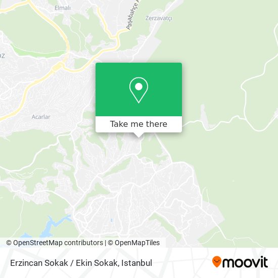 Erzincan Sokak / Ekin Sokak map