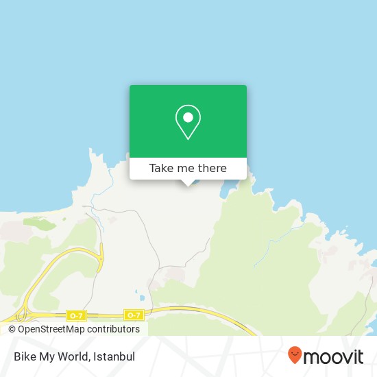 Bike My World map
