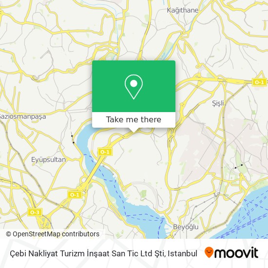 Çebi Nakliyat Turizm İnşaat San Tic Ltd Şti map