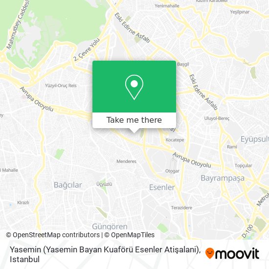 Yasemin (Yasemin Bayan Kuaförü Esenler Atişalani) map