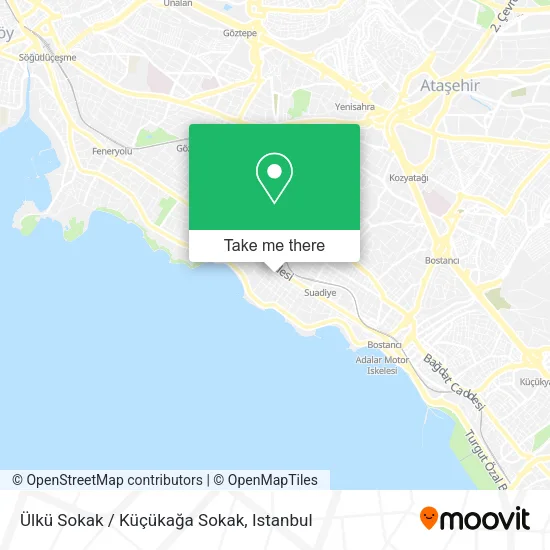 Ülkü Sokak / Küçükağa Sokak map