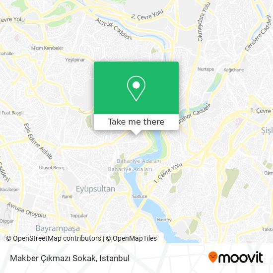 Makber Çıkmazı Sokak map