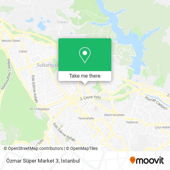 Özmar Süper Market 3 map