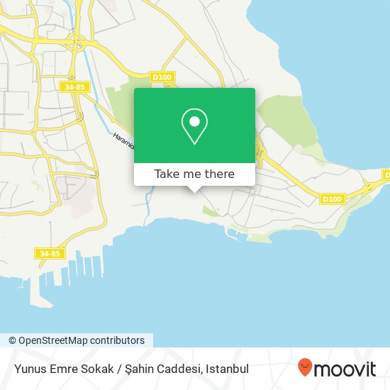 Yunus Emre Sokak / Şahin Caddesi map