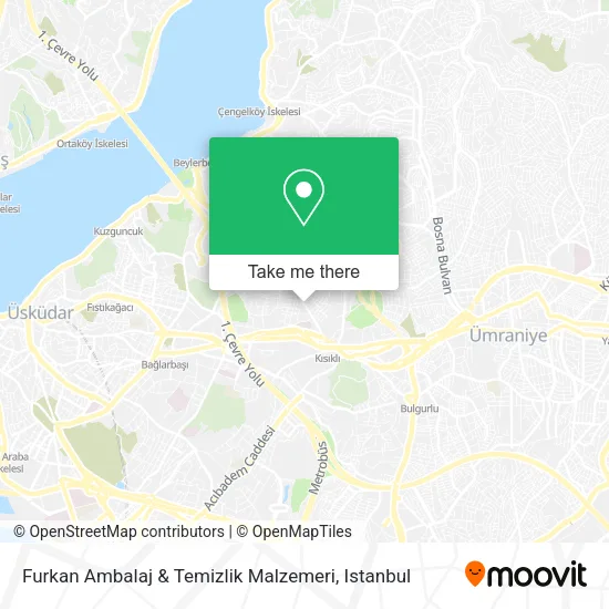Furkan Ambalaj & Temizlik Malzemeri map