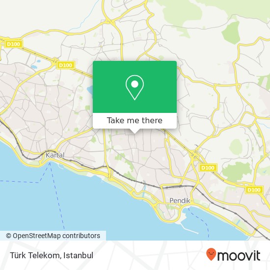 Türk Telekom map