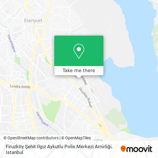 Firuzköy Şehit Ilgız Aykutlu Polis Merkezi Amirliği map