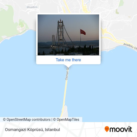 Osmangazi Köprüsü map