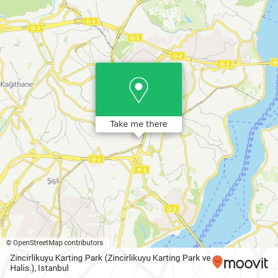 Zincirlikuyu Karting Park (Zincirlikuyu Karting Park ve Halis.) map