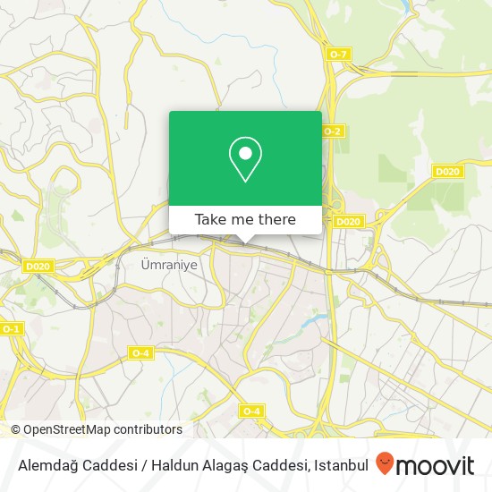 Alemdağ Caddesi / Haldun Alagaş Caddesi map