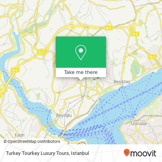 Turkey Tourkey Luxury Tours map