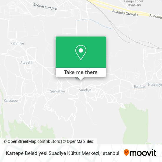 Kartepe Belediyesi Suadiye Kültür Merkezi map