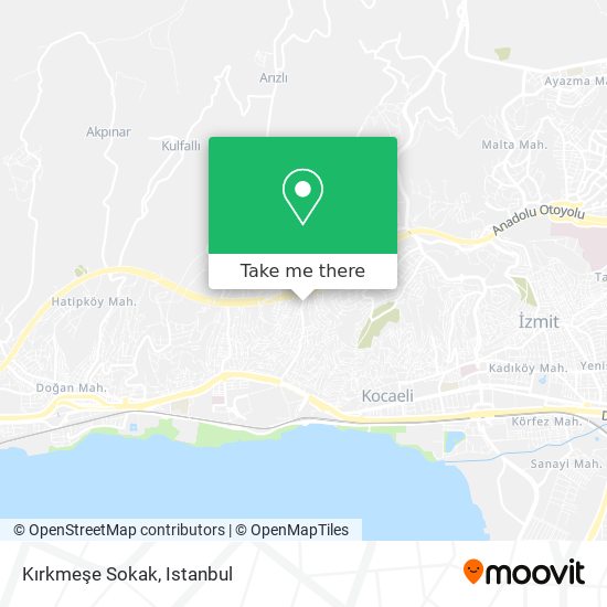Kırkmeşe Sokak map