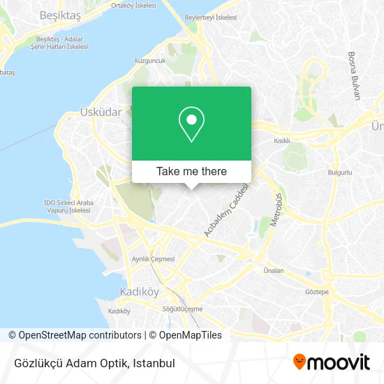 Gözlükçü Adam Optik map
